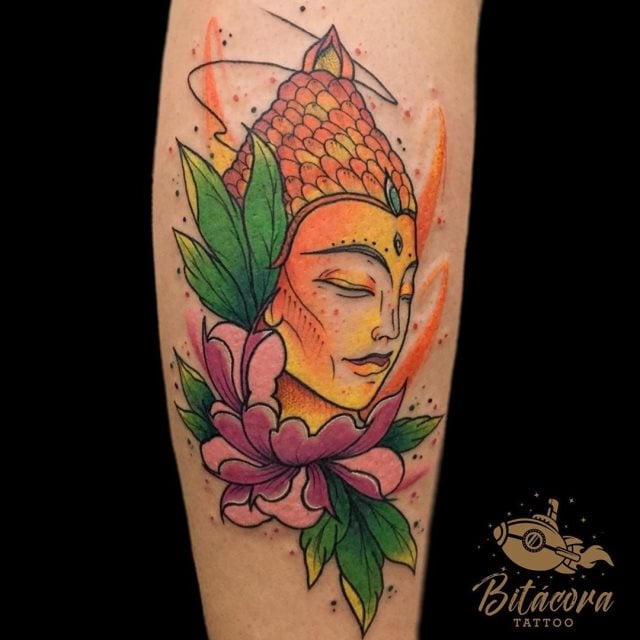 tattoo femenino de buda 57