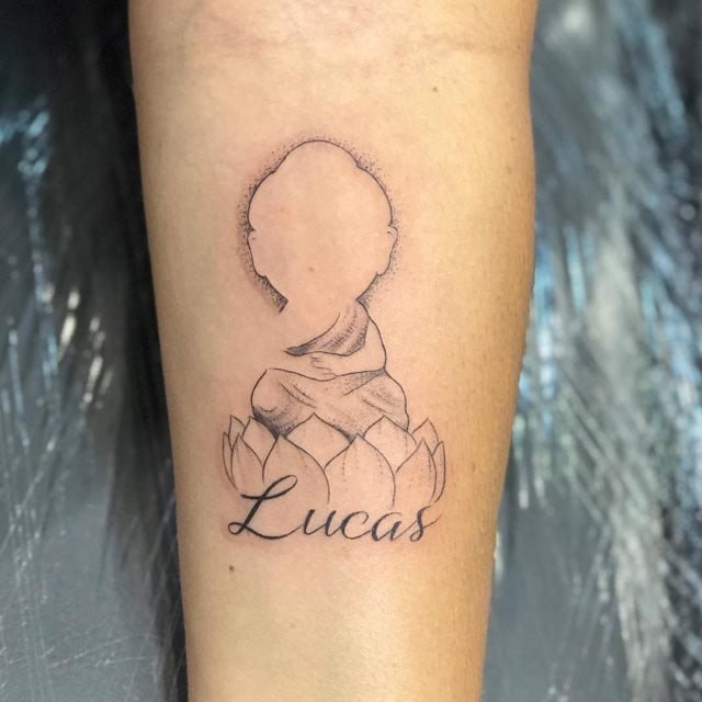 tattoo femenino de buda 77