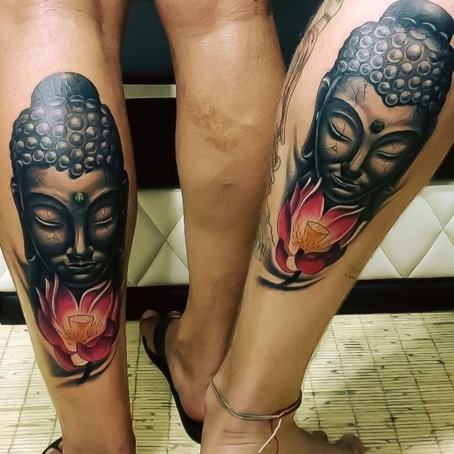 tattoo femenino de buda 84