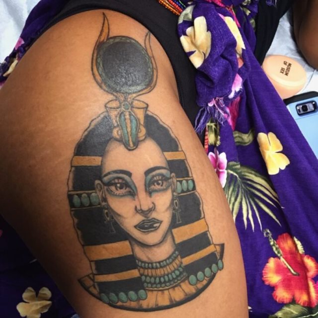 tattoo femenino egipcio 27