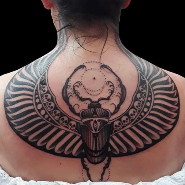 tattoo femenino egipcio 55