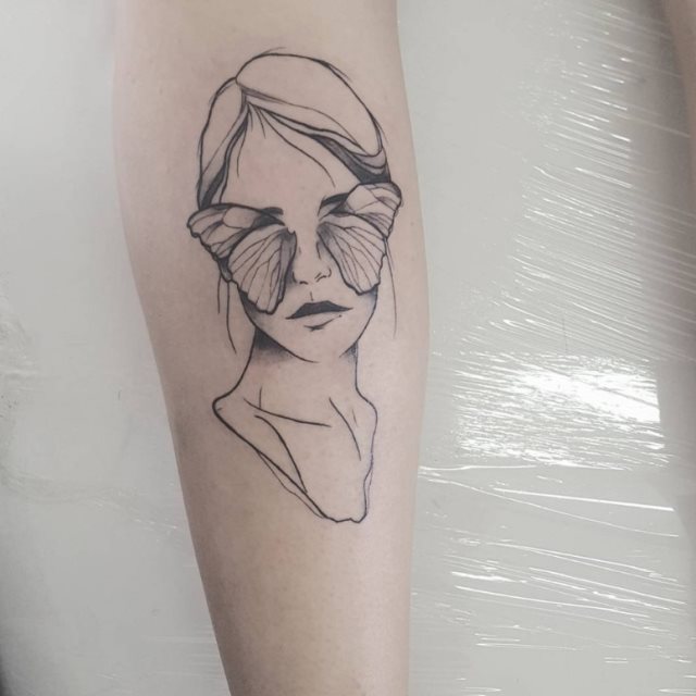 tattoo femenino para el gemelo 42