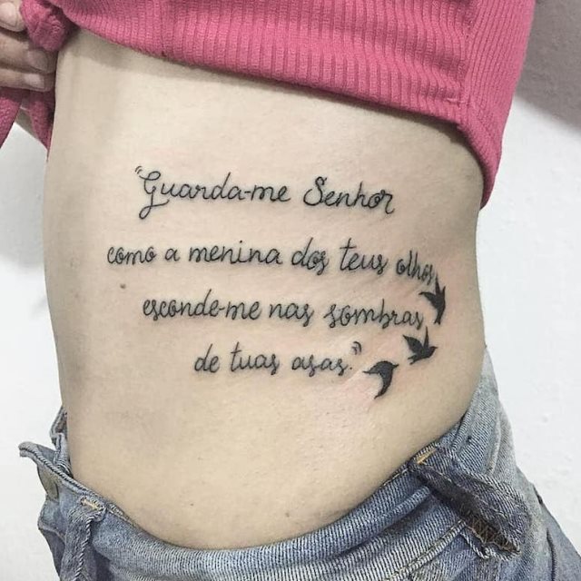 tattoo femenino para la cintura 41