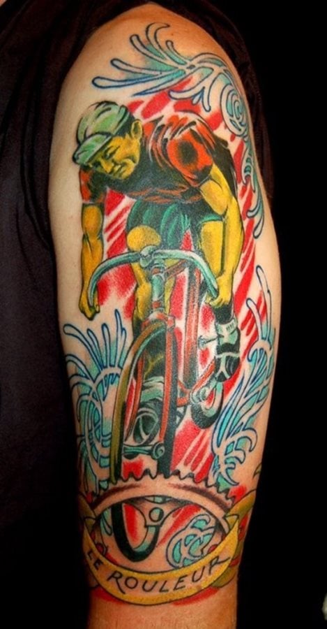 tatuaje bicicleta122