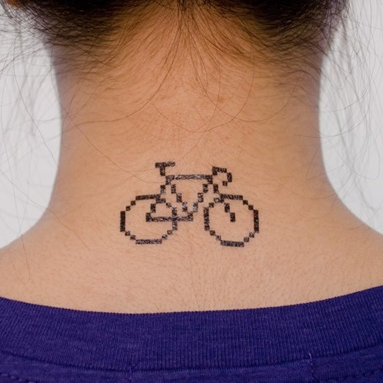 Tatuajes de bicicletas para amantes del ciclismo