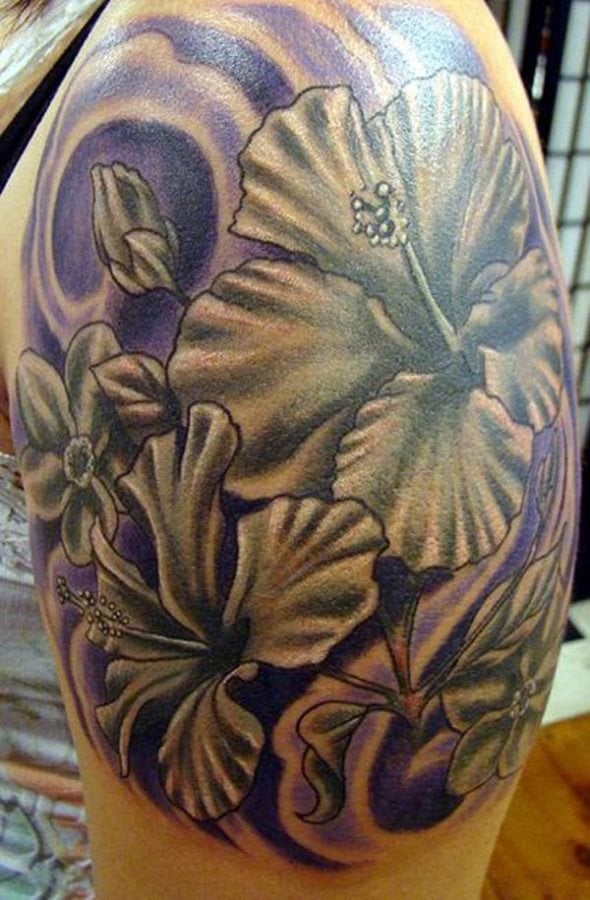 tatuaje FlorHawaiana142
