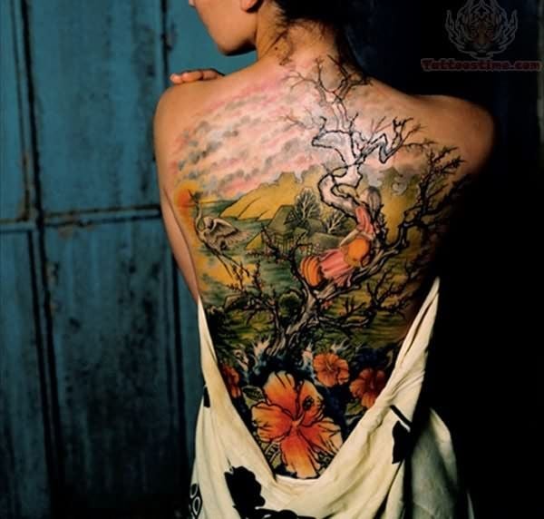 tatuaje FlorHawaiana145