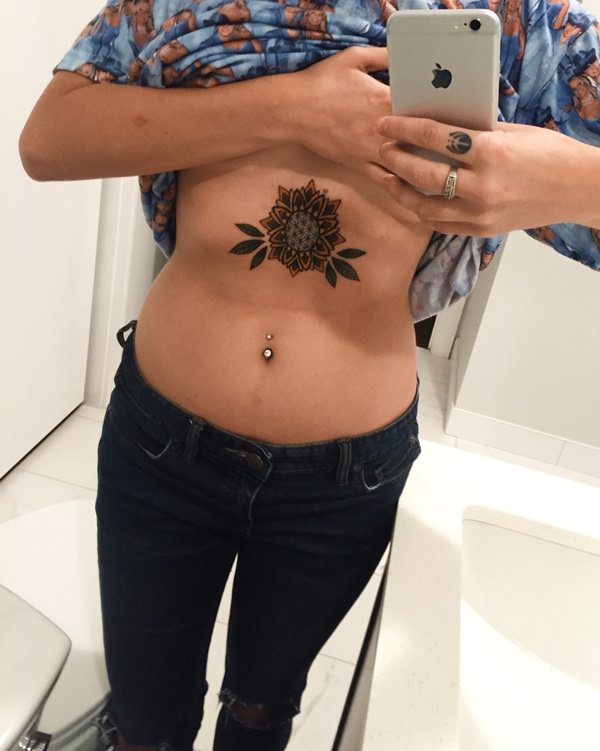 tatuaje Girasol122