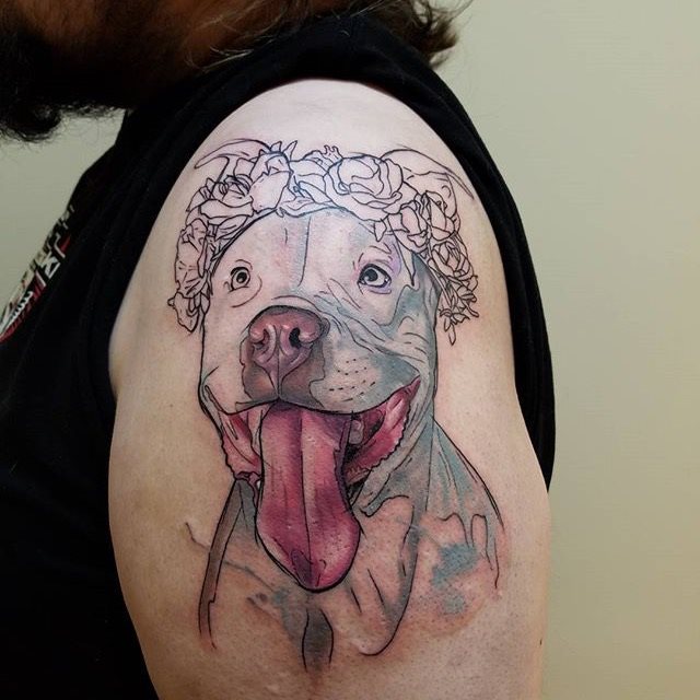 tatuaje Pitbull134