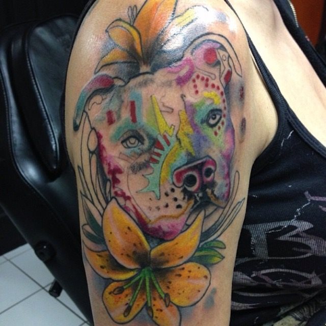 tatuaje Pitbull145