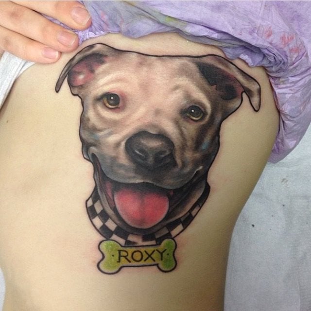 Tatuajes De Pitbulls Y Bull Terriers 50 Diseños Espectaculares