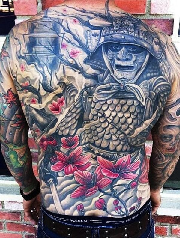 tatuaje Samurai156
