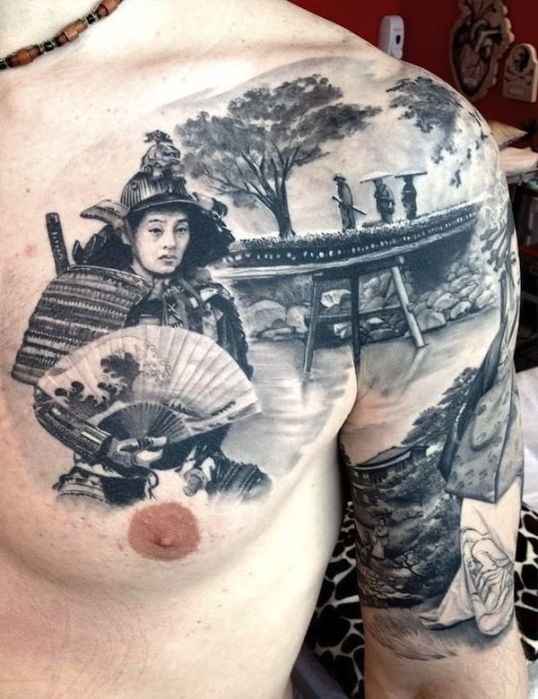 tatuaje Samurai163