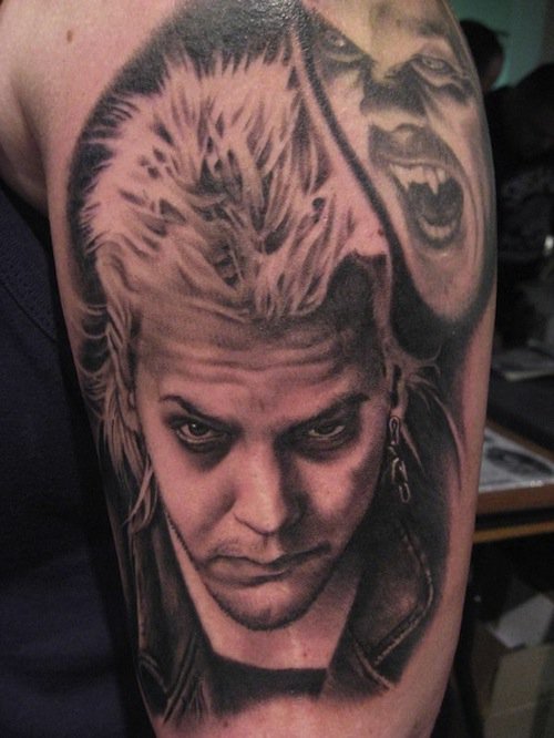 Tatuajes de vampiros con mucha sangre