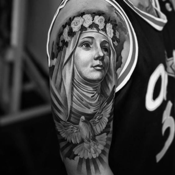 tatuaje Virgen140
