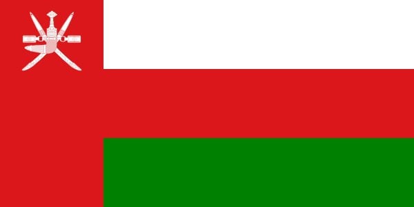 Bandera de Omán. Historia y significado