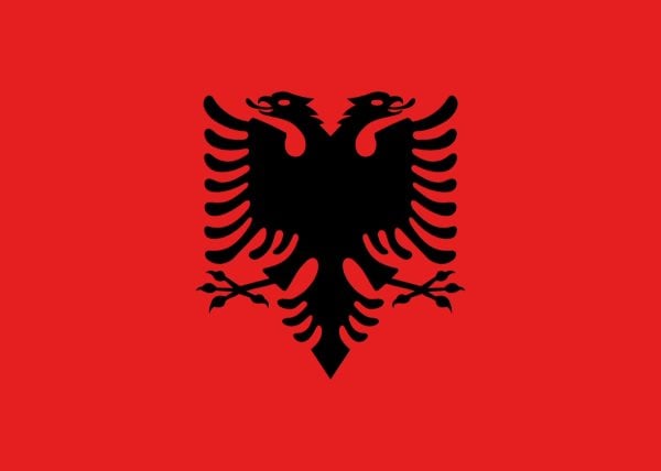 albanian bandera