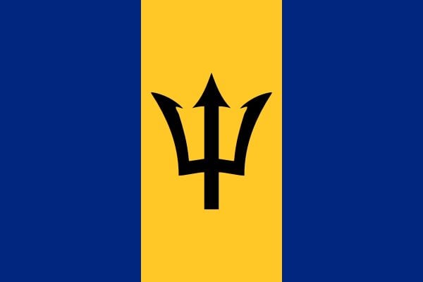 barbados bandera