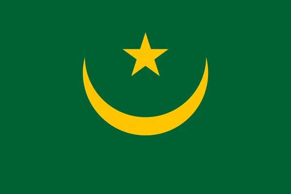 mauritanian bandera