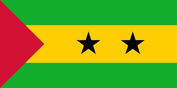 sao tome and principe bandera