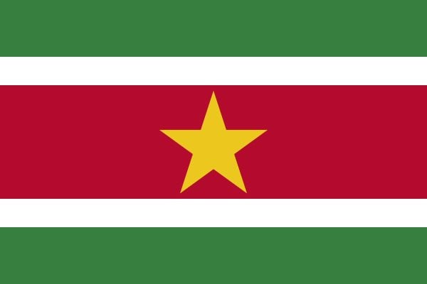 Bandera de Surinam. Historia y significado