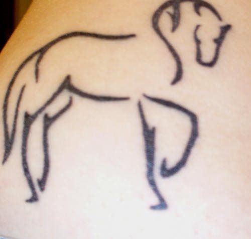 tatuaje caballo 509