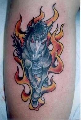 tatuaje caballo 520