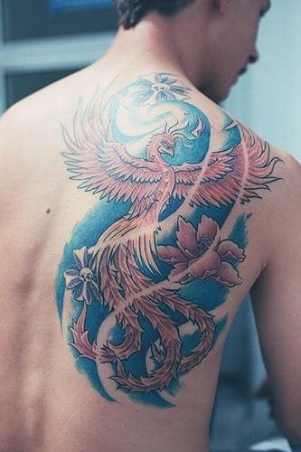 tatuaje fenix 1056