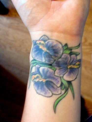 tatuaje flor orquidea 1030