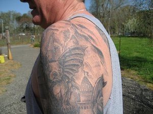 tatuaje gargola 1041
