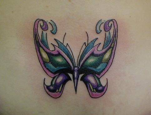 tatuaje mariposa 1057