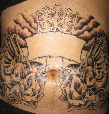 tatuaje ombligo 1004