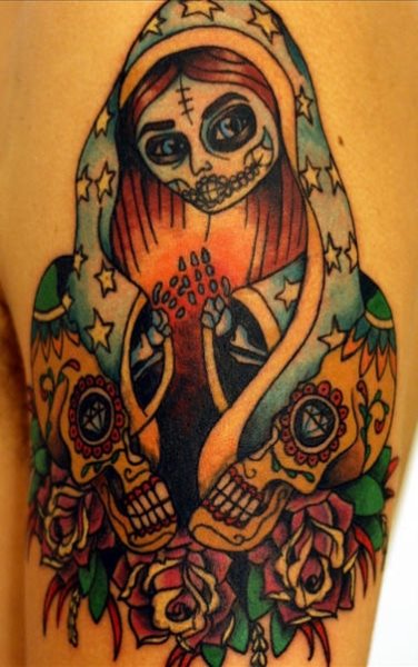 tatuaje zombie 1057