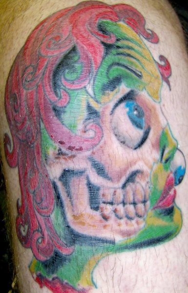 tatuaje zombie 1089