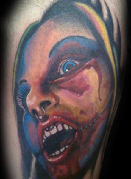 tatuaje zombie 1103