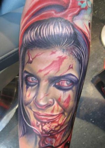 tatuaje zombie 1033