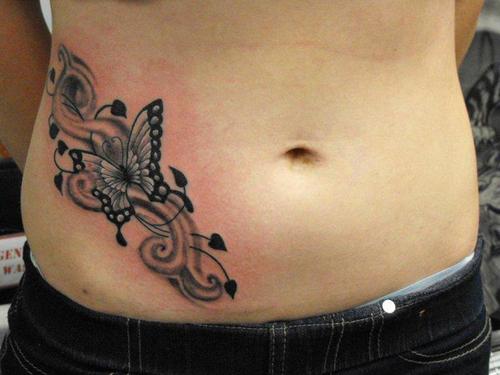 tatuaje abdomen 17