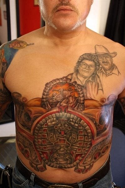 tatuaje abdomen 24