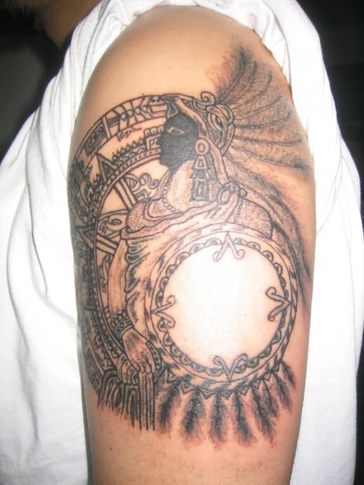tatuaje azteca 10