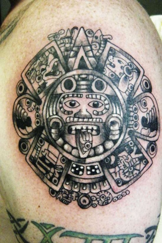 tatuaje azteca 15