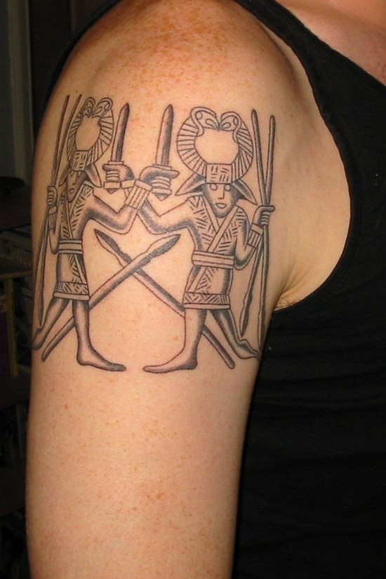 tatuaje azteca 18