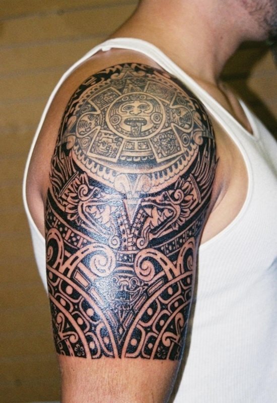 tatuaje azteca 21