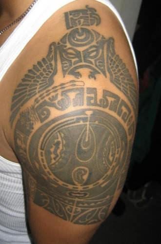 tatuaje azteca 56