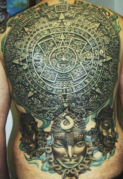 tatuaje azteca 58