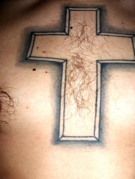 tatuaje cruz 38