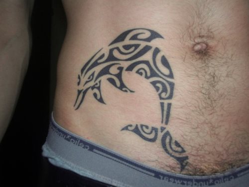 tatuaje delfin 53