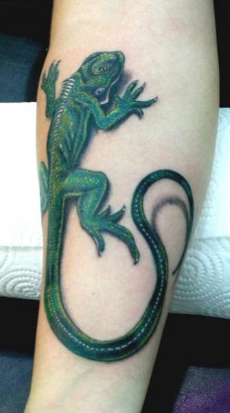 tatuaje iguana 24