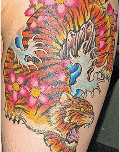 tatuaje tigre 30
