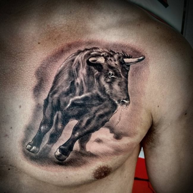 bull tatto 1