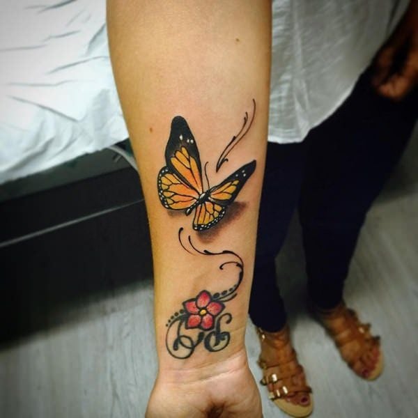 butterfly tatoo 2